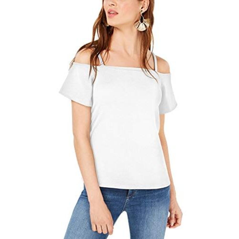 BAR III Cold-Shoulder Top